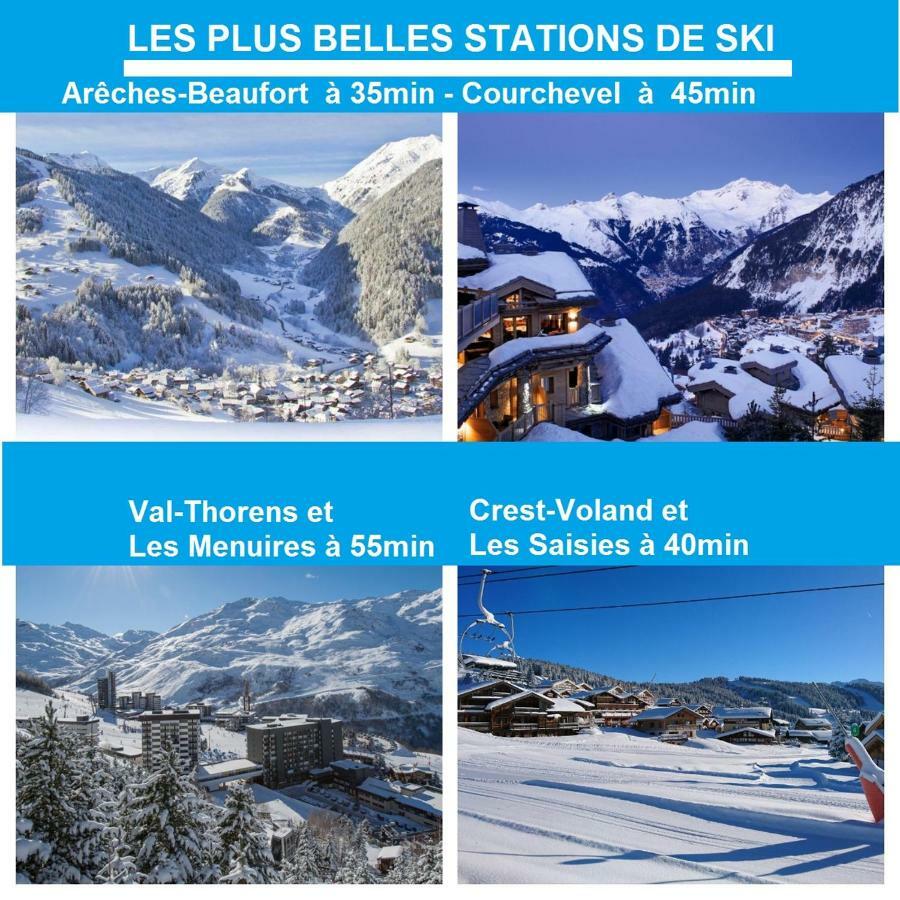 Beau Duplex 54M2, Classe 3 Etoiles Et Label "Gite De France" 5Min Centre, 15Min Gare Climatisation, Calme, 2 Chambres, Netflix Wifi, Tv 140Cms, Parking, Boite A Cles Arrivee Tardive - Gites La Tarine - البيتفيل المظهر الخارجي الصورة